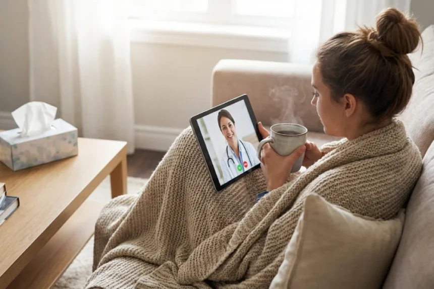 Telehealth vs. in-person
