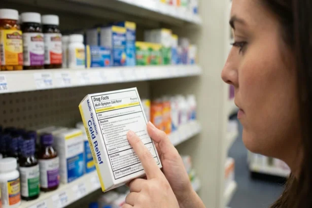 Cold medicine and high blood pressure