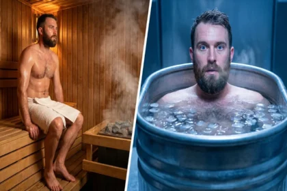 Sauna and cold plunge